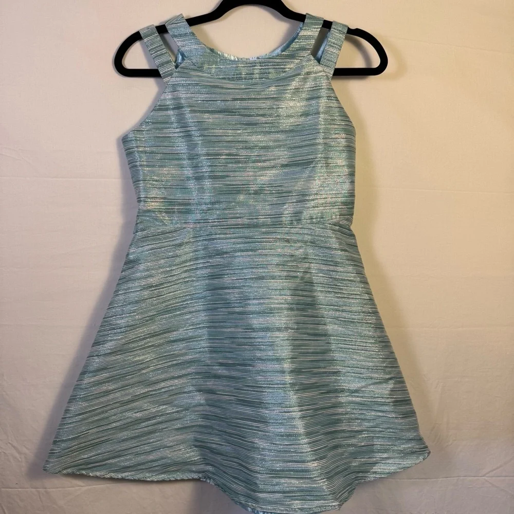 Place Elegant Blue Kids Dress Size 14